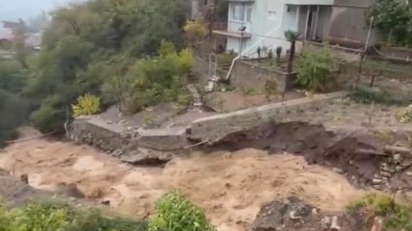 Последствия ливня в Кореизе. 19 октября 2016 года
