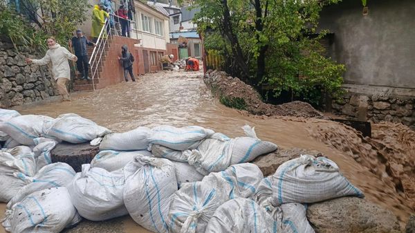 Последствия подтоплений в Кореизе