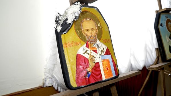 Выставка Иконы на бронепластинах