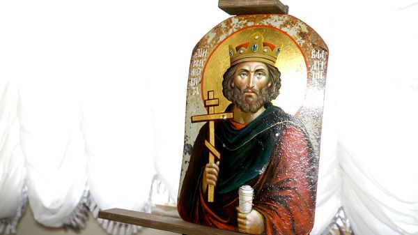 Выставка Иконы на бронепластинах