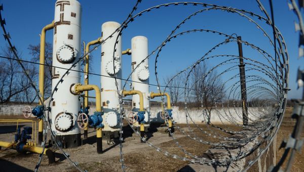 Газораспределинельная станция в Енакиево