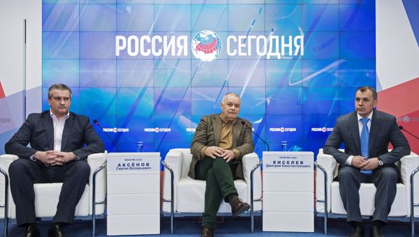 Открытие пресс-центра МИА Россия сегодня в Симферополе