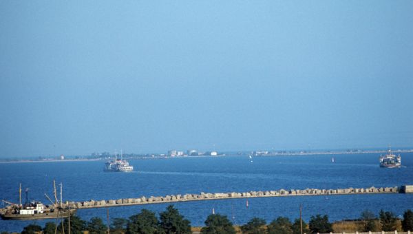 Паромная переправа Крым - Кавказ
