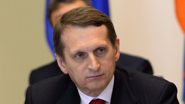 Председатель Государственной Думы РФ Сергей Нарышкин. Архивное фото