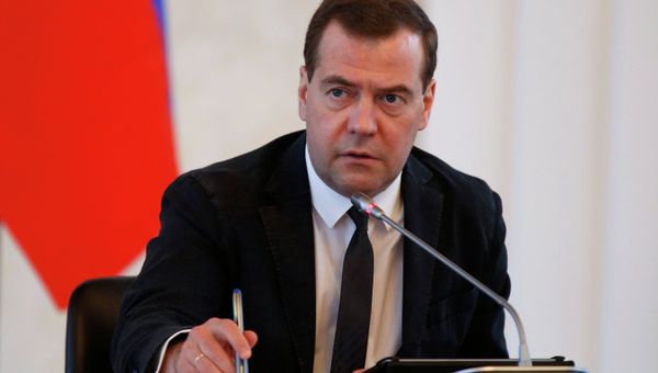 Председатель правительства РФ Дмитрий Медведев