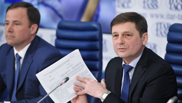 Руководитель Федерального космического агентства Олег Остапенко