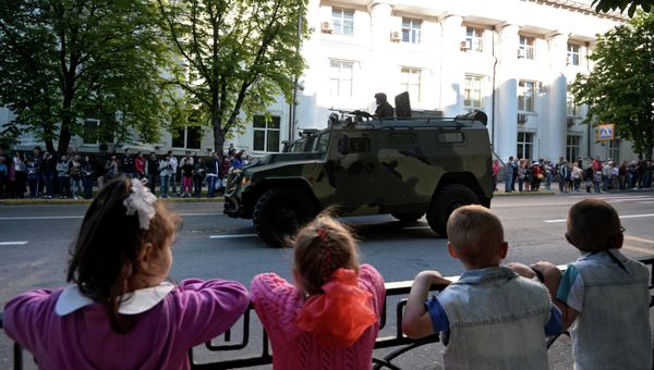 Репетиция Парада Победы в Севастополе