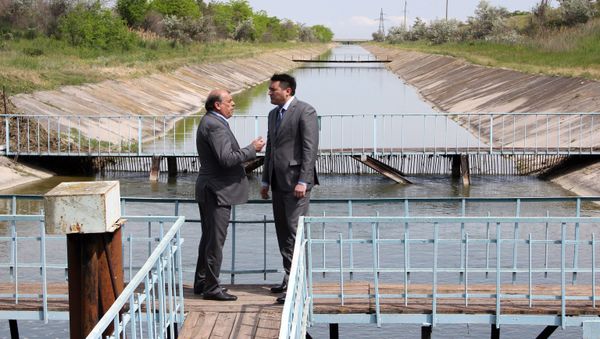 Феодосийское водохранилище начало получать воду из предгорного Крыма