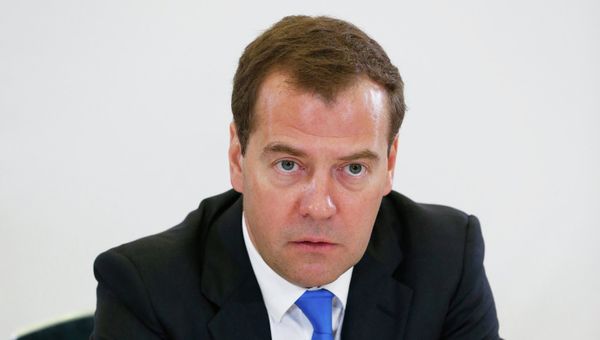 Председатель правительства России Дмитрий Медведев