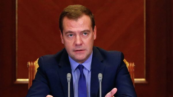 Председатель правительства России Дмитрий Медведев