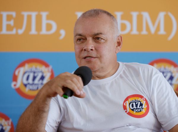 Генеральный директор МИА Россия Сегодня Дмитрий Киселев на пресс-конференции, посвященной открытию международного фестиваля Koktebel Jazz Party