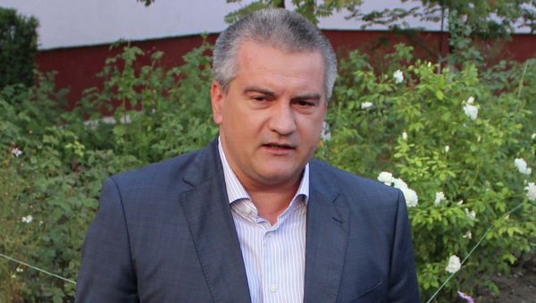 Исполняющий обязанности главы Республики Крым Сергей Аксенов. Архивное фото