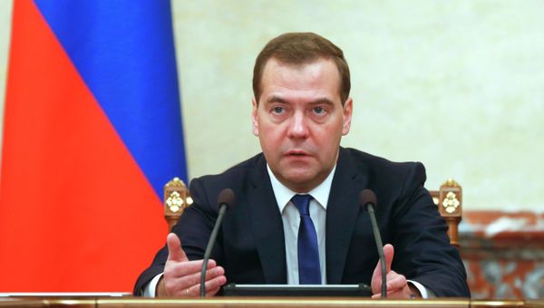 Д.Медведев провел заседание правительства РФ