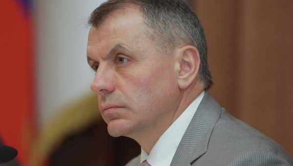 Председатель Государственного Совета Крыма Владимир Константинов. Архивное фото