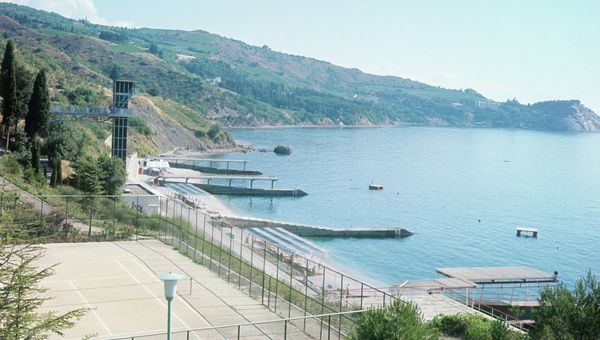 Дом отдыха  в Крыму. Архивное фото.