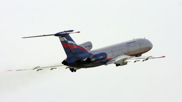 Самолет авиакомпании Аэрофлот