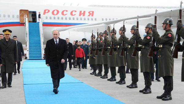 Рабочий визит В.Путина вТурцию