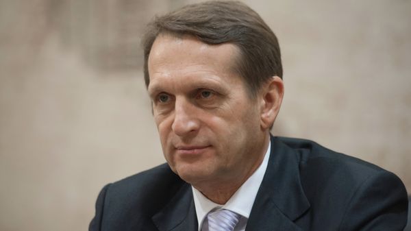 Председатель Государственной Думы РФ Сергей Нарышкин. Архивное фото.