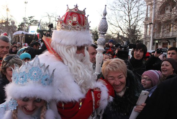 Дед Мороз посетил Крым