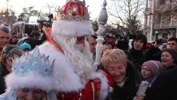 Дед Мороз посетил Крым