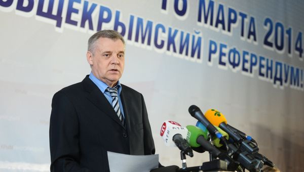Пресс-конференция М.Малышева в Симферополе
