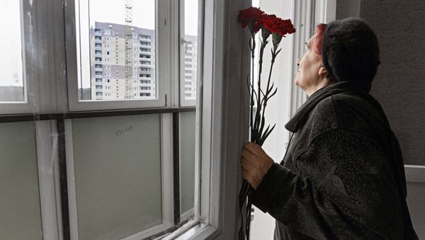 Передача ключей от квартир ветеранам ВОВ