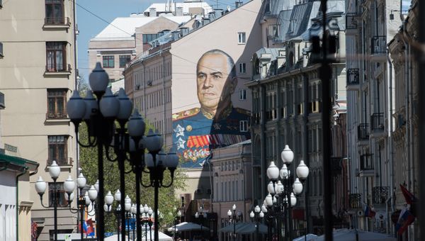 Москва в преддверии Дня Победы