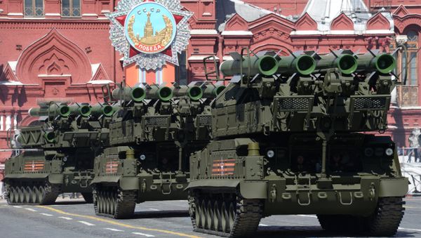 Генеральная репетиция военного парада в ознаменование 70-летия Победы в Великой Отечественной войне 1941-1945 годов