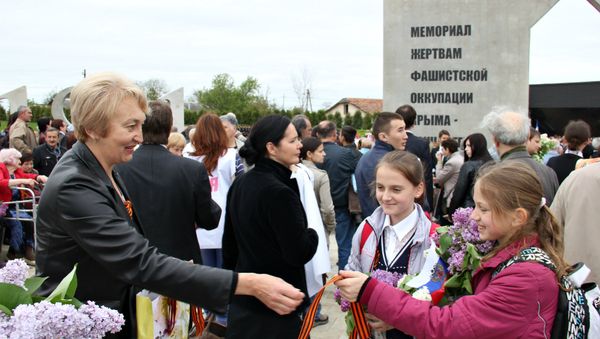 Мемориальный комплекс в Мирном Симферопольского района