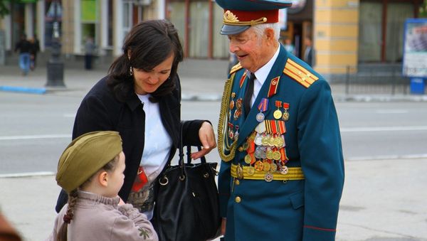 Репетиция Парада Победы в Симферополе