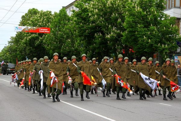 Репетиция Парада Победы в Симферополе Репетиция Парада Победы в Симферополе