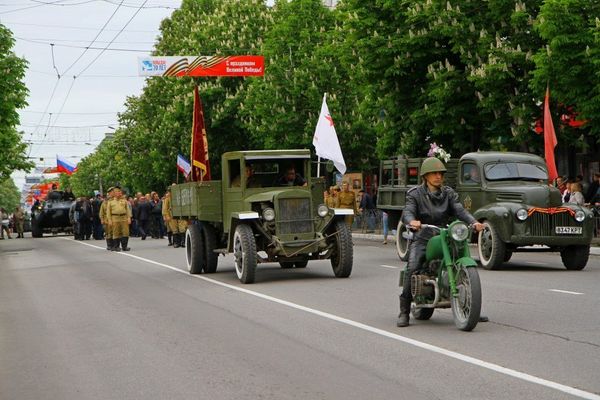 Репетиция Парада Победы в Симферополе Репетиция Парада Победы в Симферополе