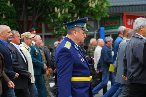 Репетиция Парада Победы в Симферополе Репетиция Парада Победы в Симферополе
