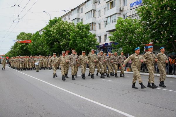 Репетиция Парада Победы в Симферополе Репетиция Парада Победы в Симферополе