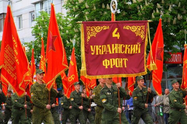 Репетиция Парада Победы в Симферополе Репетиция Парада Победы в Симферополе