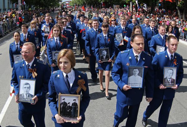 День Победы в Симферополе