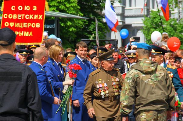 День Победы в Симферополе