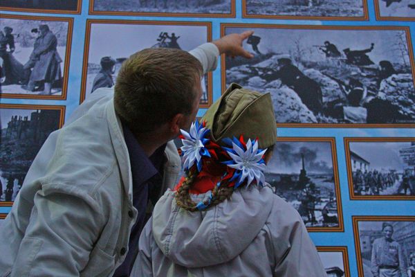 Вечер Дня Победы в Симферополе.