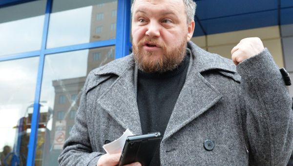 Актер Михаил Пореченков посетил Донецк