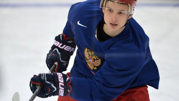 Хоккей. Тренировка сборной России