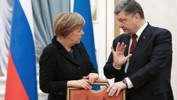 Переговоры лидеров России, Германии, Франции и Украины в Минске