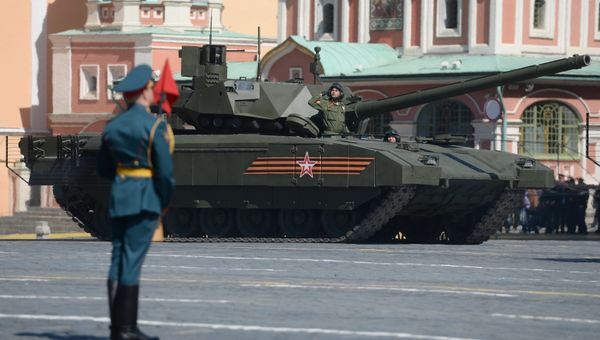 Генеральная репетиция военного парада в ознаменование 70-летия Победы в Великой Отечественной войне 1941-1945 годов