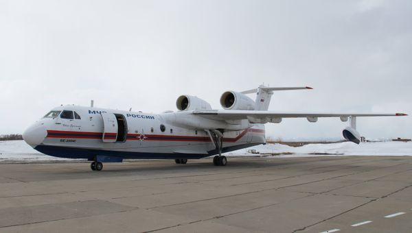Самолёт Бе-200ЧС. Архивное фото