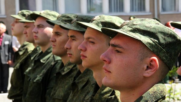 Первый призыв крымчан в российскую армию