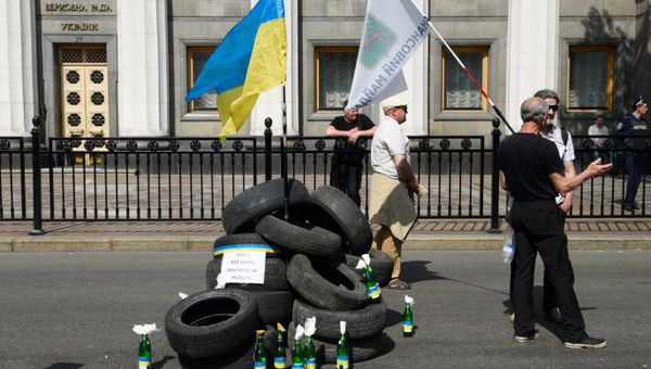 Митинг финансового Майдана в Киеве