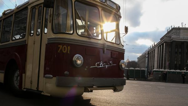 Московский парад троллейбусов