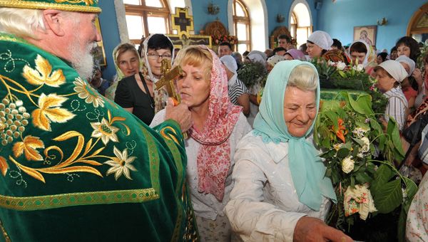 Празднование Троицы в Ростове-на-Дону