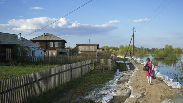 Паводок в Омской области
