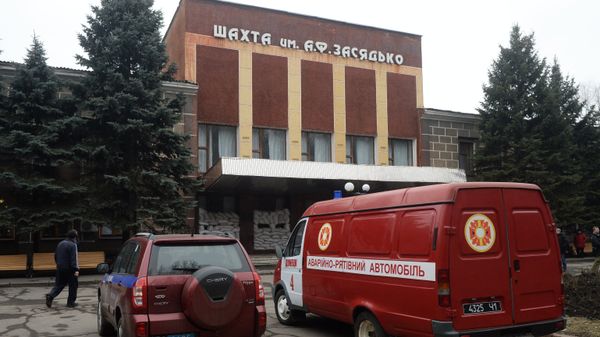 Пострадавшие от взрыва на шахте им. Засядько в Донецке
