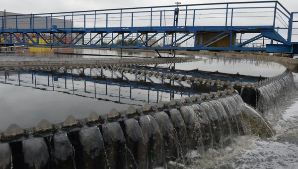 Работа Люберецких очистных сооружений